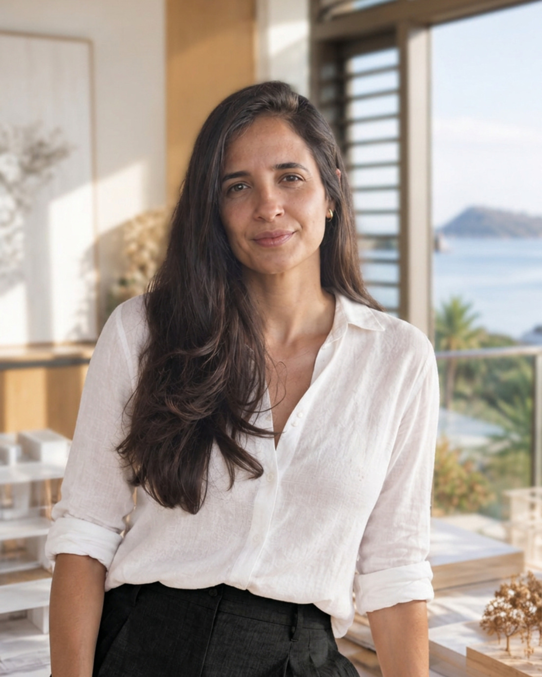 Portrait de Caroline Lima, architecte à Nouméa